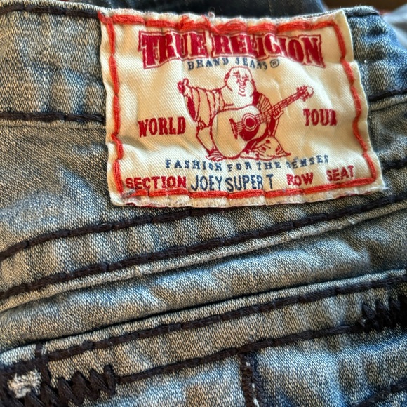 True Religion Sz 29 x 28 Joey Super T Twisted Seam - Picture 10 of 13